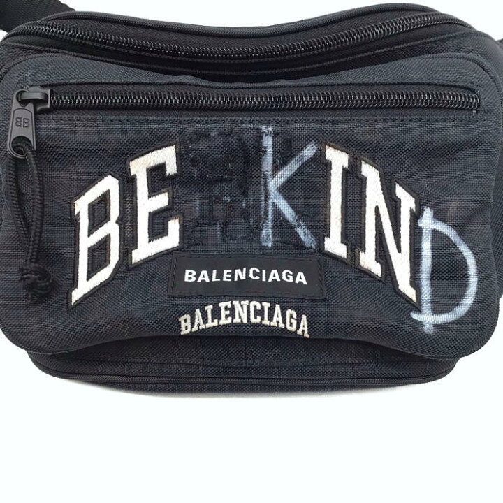 楽天市場】BALENCIAGA バレンシアガ エクスプローラーボディバッグ 