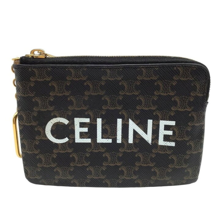楽天市場】CELINE セリーヌ トリオンフキャンバス コインケース 