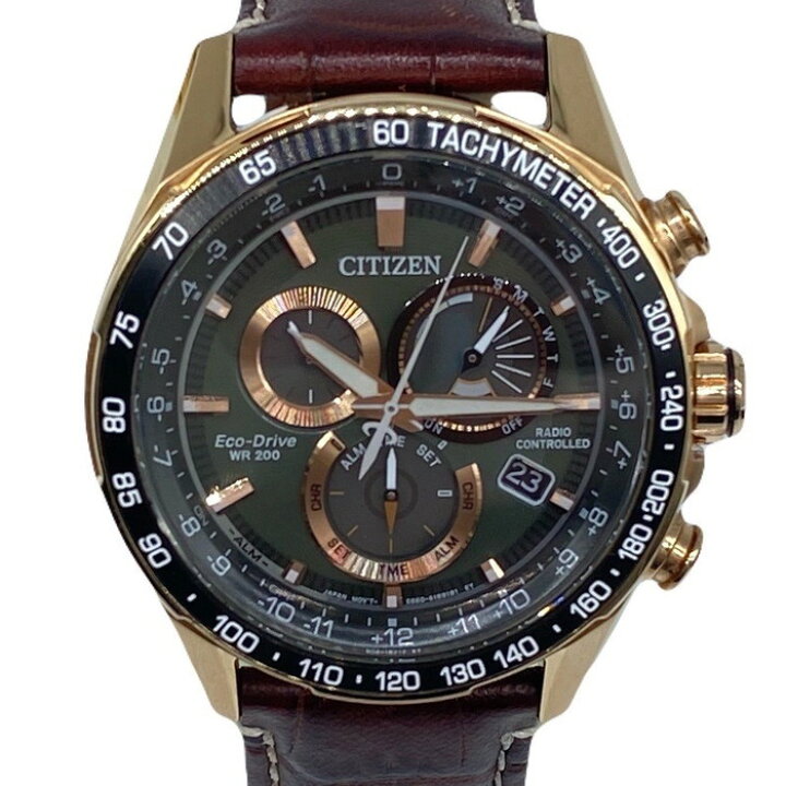 楽天市場】CITIZEN シチズン CB5919 エコドライブ クロノグラフ 電波 