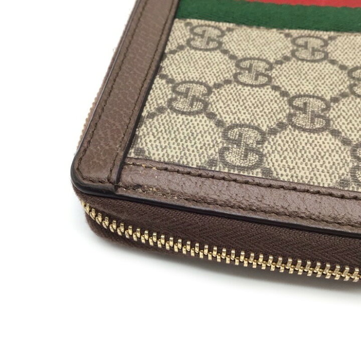 楽天市場】GUCCI グッチ 523154 オフィディアラウンドファスナー長財布 