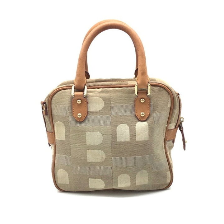 楽天市場】BALLY バリー 2Wayショルダーバッグ キャンバスレザー【USED 