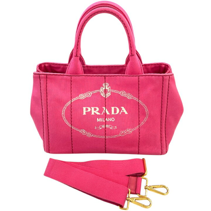 楽天市場】PRADA プラダ 1BG439 カナパ 2WAYショルダーバッグ 
