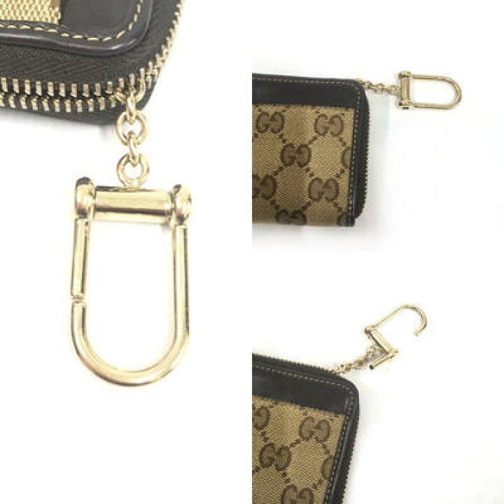 楽天市場】GUCCI 【グッチ】 268750 ハートチャーム GGキャンバス 