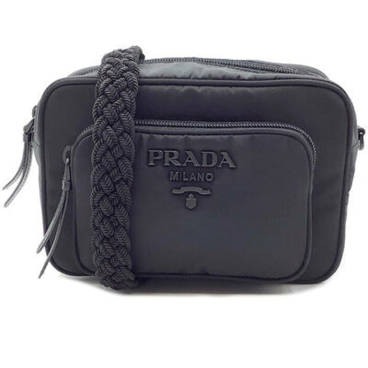 楽天市場】PRADA プラダ 1BH107 ナイロンボディバッグ ナイロン/NERO 