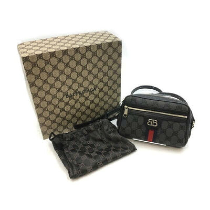 楽天市場】BALENCIAGA×GUCCI バレンシアガ×グッチ 680128 ザ ハッカー  