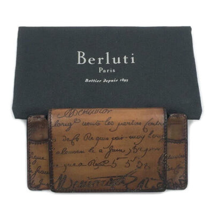 楽天市場】Berluti ベルルッティ 155701 メガネケース カリグラフィ 