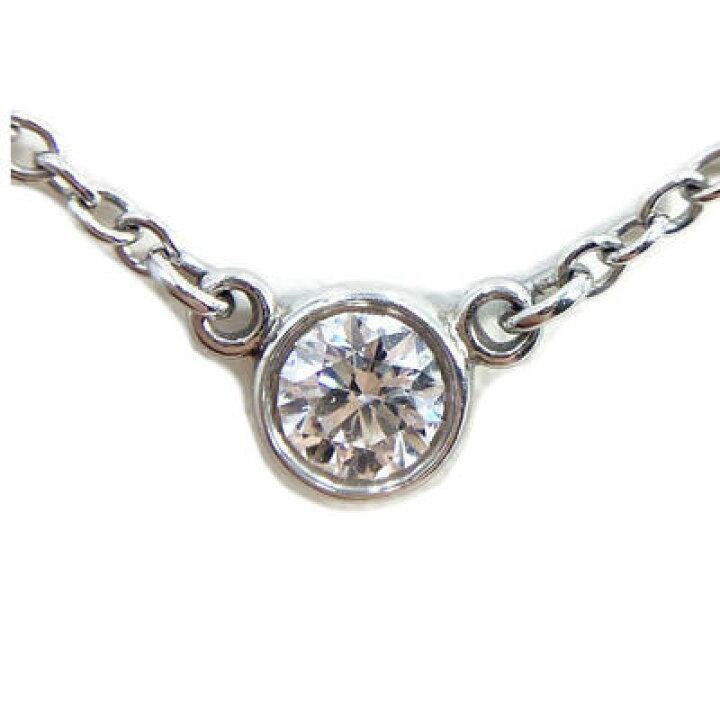 楽天市場】TIFFANY＆CO ティファニー バイザヤード ネックレス PT950  