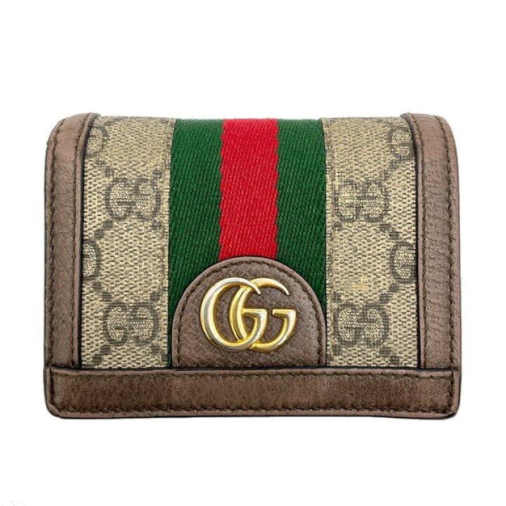 楽天市場】GUCCI グッチ 523155・0416 オフィディア コンパクト財布  