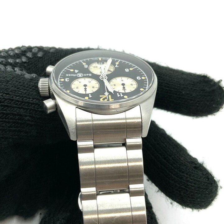 楽天市場】Bell&Ross ベル＆ロス ヴィンテージ120 クロノグラフ 