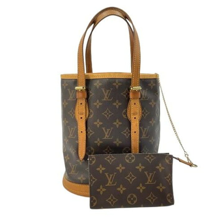 楽天市場】LOUIS VUITTON ルイヴィトン M42238 バケットPM モノグラム 