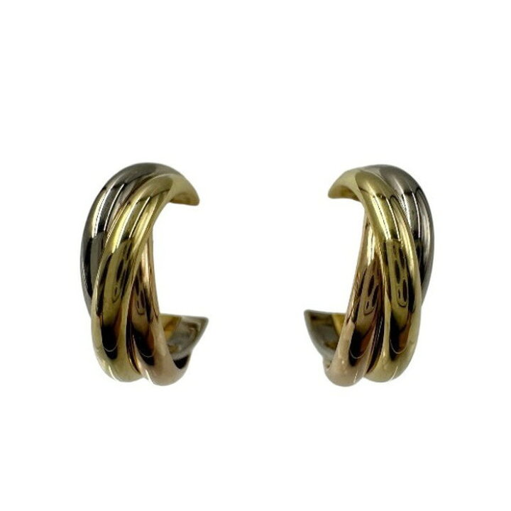楽天市場】Cartier【カルティエ】トリニティピアス K18 YG/PG/WG  