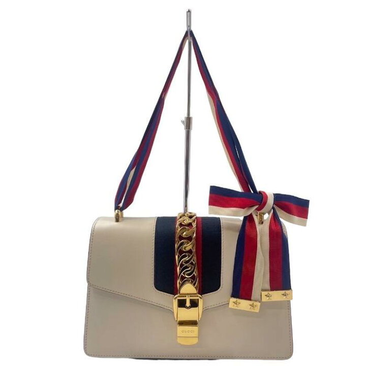 楽天市場】GUCCI グッチ 421882 シルヴィスモールレザーショルダー 