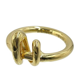 FENDI　フェンディ　フィーロ　リング　表記サイズ　S　約9号　1A4723　メタル×ゴールド【中古】【g3103406927900002】