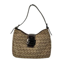 楽天市場】fendi ズッカ マンマバケット ワンショルダー ブラウン キの通販 