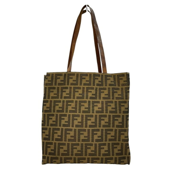 楽天市場】FENDI フェンディ 15978 1 009 ズッカ柄 ナイロントート  