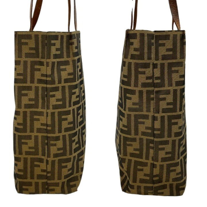 楽天市場】FENDI フェンディ 15978 1 009 ズッカ柄 ナイロントート 
