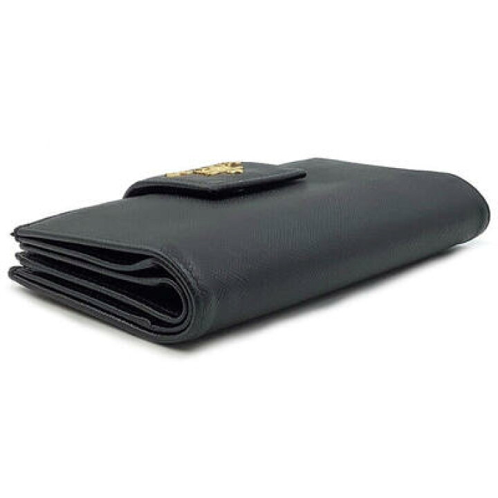 楽天市場】PRADA プラダ 1ML005 二つ折り財布 サフィアーノレザー/NERO 
