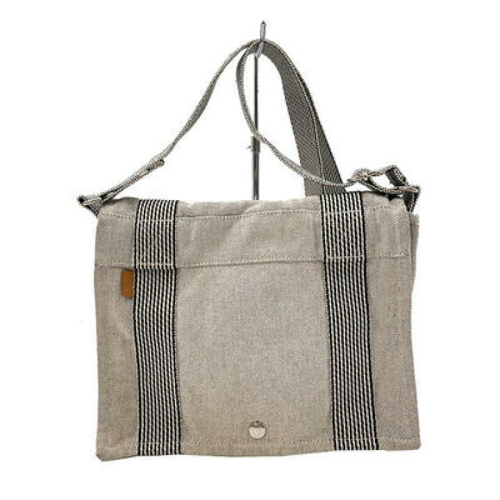 楽天市場】HERMES エルメス フールトゥバサスPM キャンバス×グレー系  