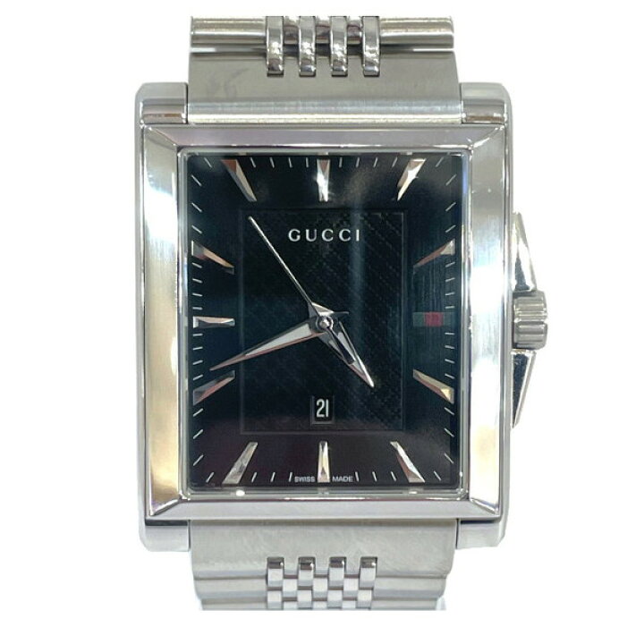 楽天市場】GUCCI グッチ 138.4 Gタイムレス レクタングル クォーツ  