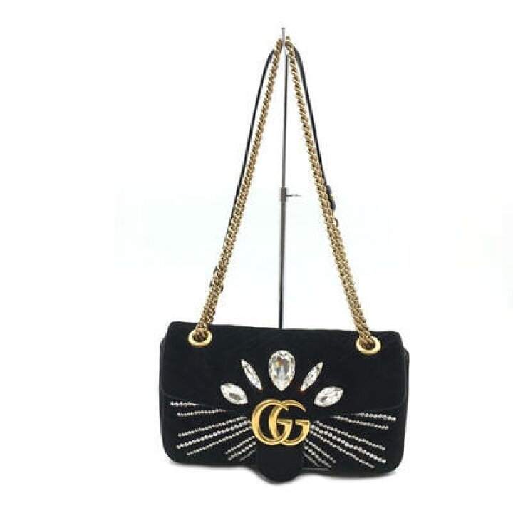 楽天市場】GUCCI グッチ443497 GGマーモント チェーンショルダーバッグ 
