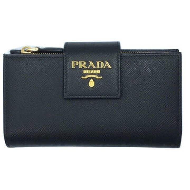 楽天市場】PRADA プラダ 1ML005 二つ折り長財布 サフィアーノレザー 
