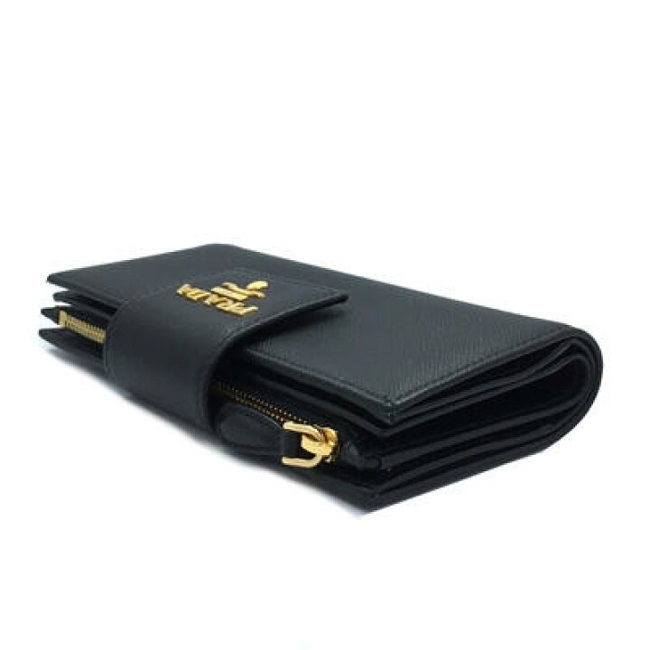 楽天市場】PRADA プラダ 1ML005 二つ折り長財布 サフィアーノレザー 