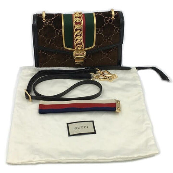 楽天市場】GUCCI【グッチ】 524405 シルヴィスモール ショルダーバッグ 