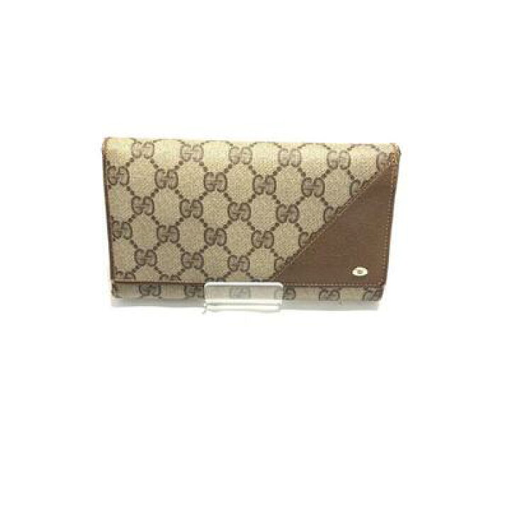 楽天市場】GUCCI グッチ 中古 USED B 114・03・112 ガマ口二つ折り長 