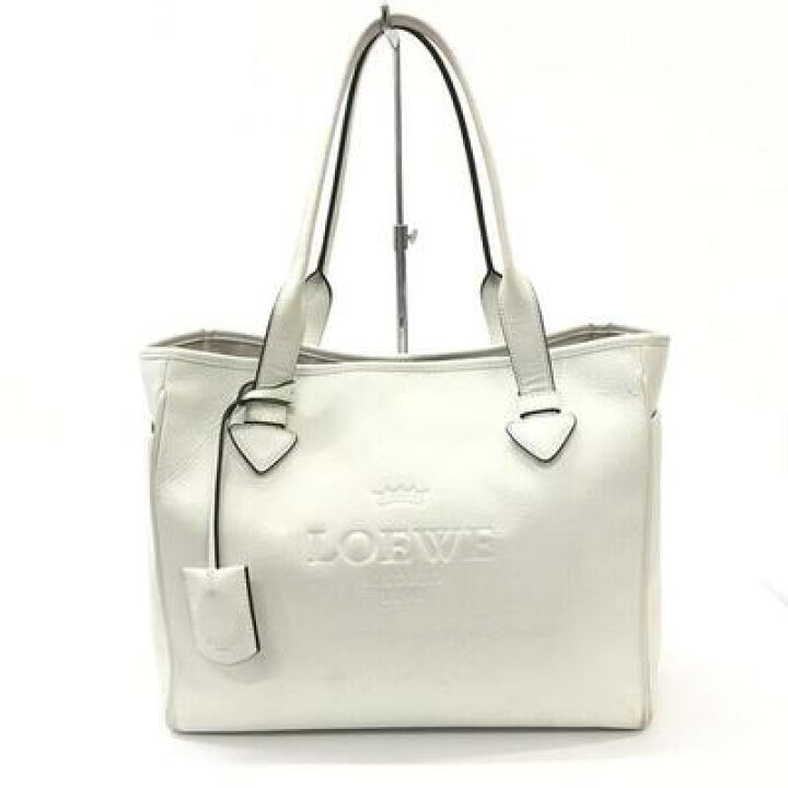 楽天市場】LOEWE【ロエベ】【中古】【USED B】ホワイト ヘリテージ 