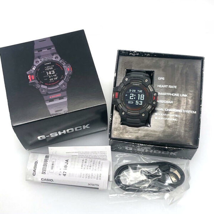 楽天市場】CASIO カシオ GBD-H1000-8JR G-SHOCKスポーツライン G-SQUAD 