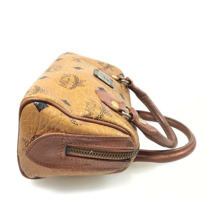楽天市場】MCM エムシーエム 中古品 USED-B ミニボストンバッグ レザー 