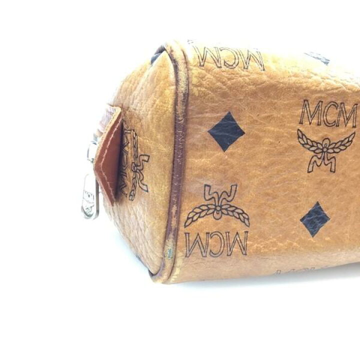 楽天市場】MCM エムシーエム 中古品 USED-B ミニボストンバッグ レザー 