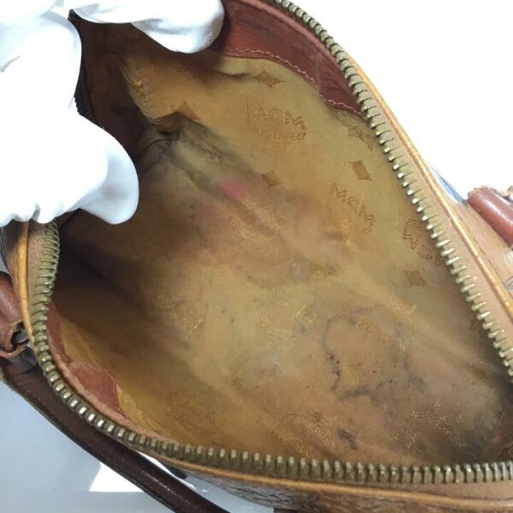 楽天市場】MCM エムシーエム 中古品 USED-B ミニボストンバッグ レザー 