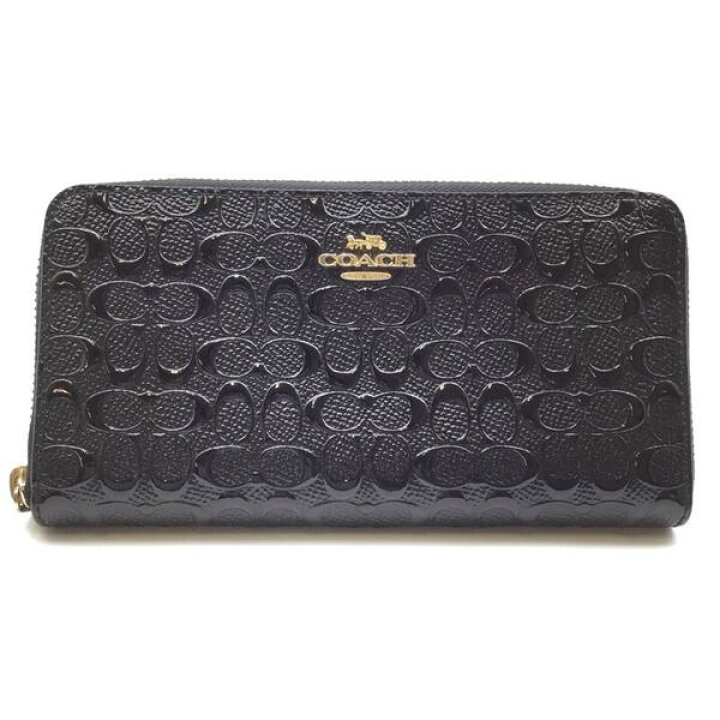 楽天市場】COACH コーチ 中古品 USED-A F54805 ラウンドファスナー長 