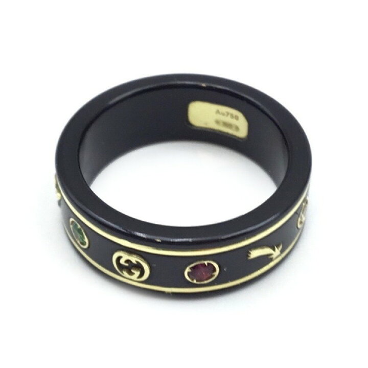 楽天市場】GUCCI グッチ 中古品 USED-A ジェムストーン付アイコン 