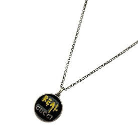 GUCCI　グッチ　ゴーストサークル　ネックレス　Ag925　シルバー　メンズ　ペンダント　中古品【USED-B】　質屋　かんてい局つかざん店　t3103489939900001