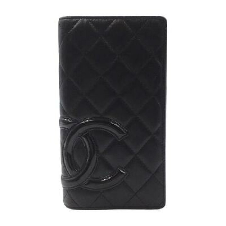 楽天市場】CHANEL【シャネル】 A26717 カンボンライン 二つ折り 長財布 