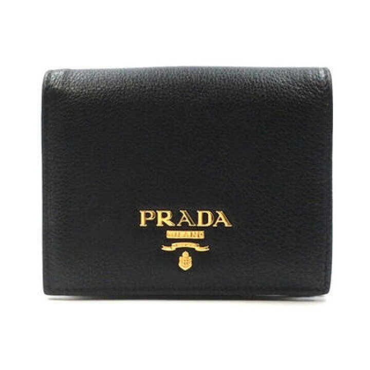 楽天市場】PRADA プラダ 1MV204 サフィアーノ 二つ折り財布 レザー  