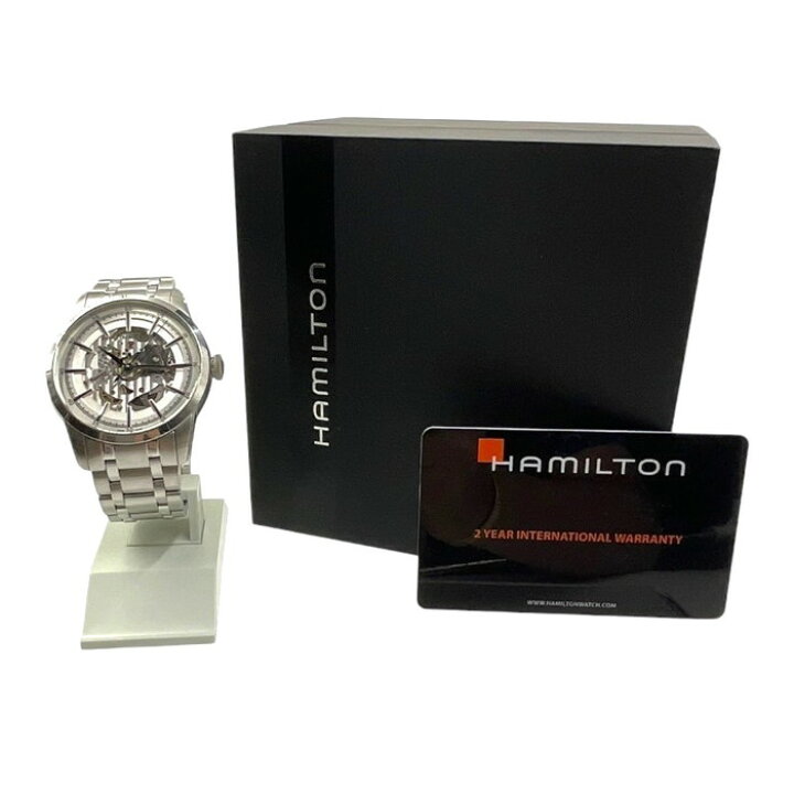 楽天市場】HAMILTON【ハミルトン】レイルロード スケルトン オート 