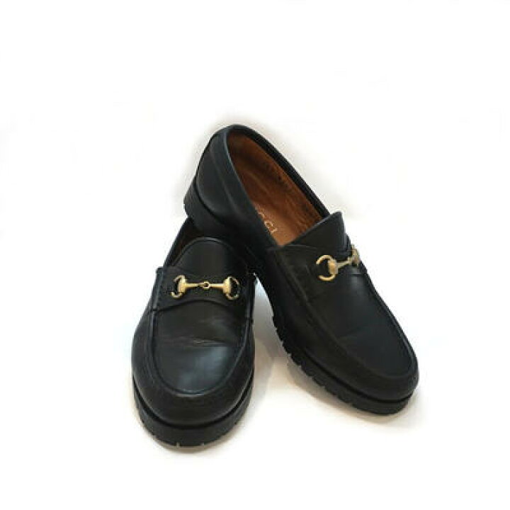 楽天市場】GUCCI【グッチ】1016105 ホースビット ローファー レザー 