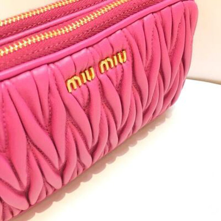 楽天市場】MIU MIU【ミュウミュウ】5ZH010 マテラッセ アクセサリー 
