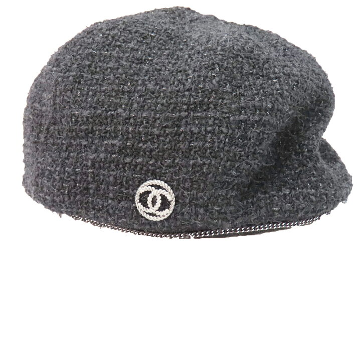 楽天市場】【中古】CHANEL シャネル ベレー帽 57cm A2302247 : かん 