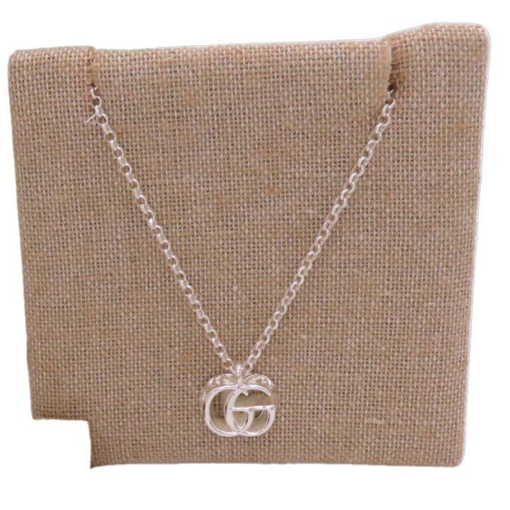 楽天市場】【中古】GUCCI グッチ GGマーモント ダブルG ネックレス 
