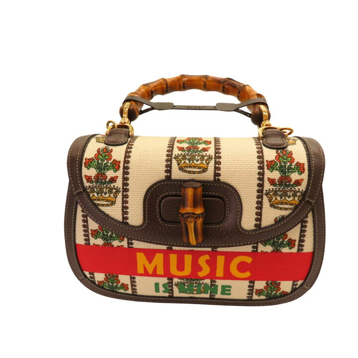 楽天市場】【中古】GUCCI グッチ 681173 バンブーバッグ 100周年記念 