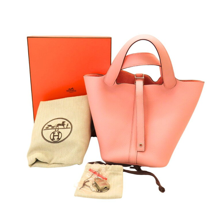 楽天市場】【中古】HERMES エルメス ピコタンロックPM ローズサクラ 