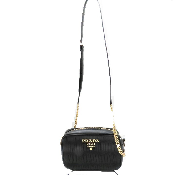 楽天市場】【中古】PRADA プラダ 1BH112 ナッパ ゴーフルチェーン  