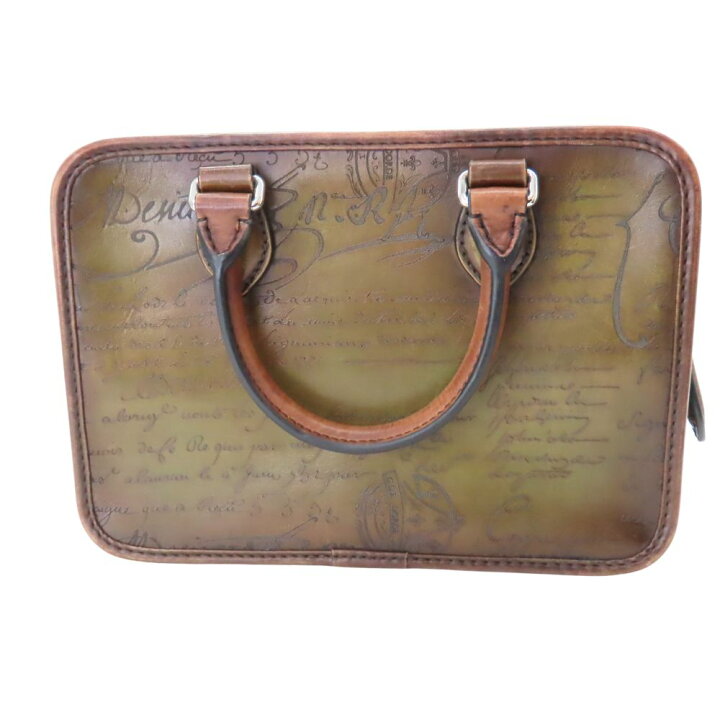 楽天市場】≪値下げ≫【中古】BERLUTI 【ベルルッティ】 ハンドバッグ 