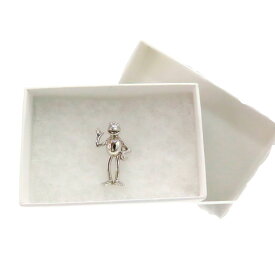 【中古】カーミット 限定 ピンバッジ セサミストリート ジム・ヘンソン シルバー ピンズ 海外 ヴィンテージ Vintage Kermit The Frog Pin Badge Limited Edition A2503187 【無料ギフトラッピング承ります】