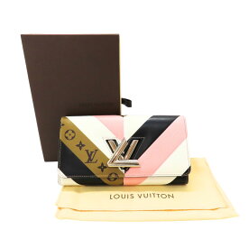 【中古】Louis Vuitton ルイヴィトン M64346 エピ マルチカラー ポルトフォイユ・ツイスト レディース モノグラム ピンク ホワイト ブラック シルバーA2505204 【無料ギフトラッピング承ります】