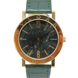 【中古】 BVLGARI ブルガリ BBY38G 104112 ブルガリブルガリ 50周年記念 アニバーサリーモデル K18YG 38mm 自動巻き メンズ 腕時計 A2602393 【無料ギフトラッピング承ります】